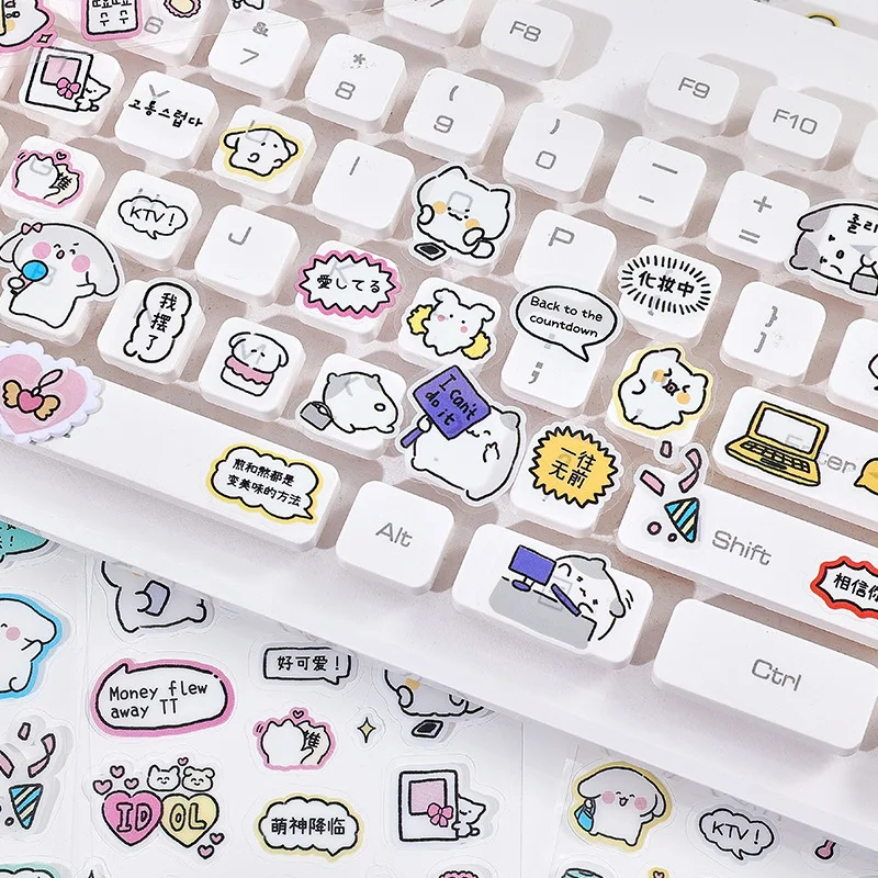 36 пар/партия стикеры в виде милого хомяка