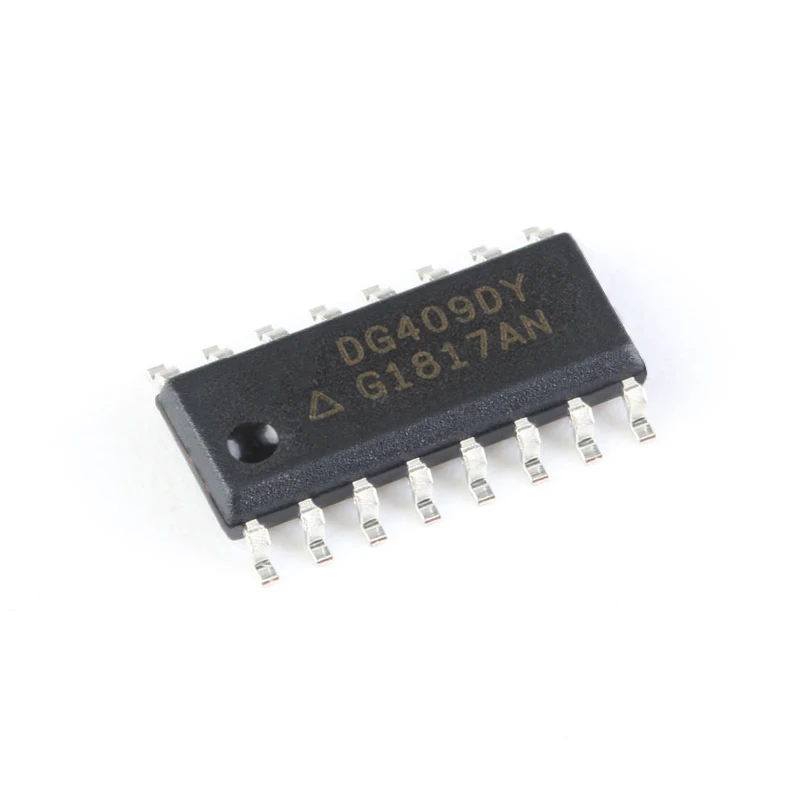 

10PCS/Pack New Original DG409DY-T1-E3 SOIC-16 Dual 4-channel CMOS analog multiplexer