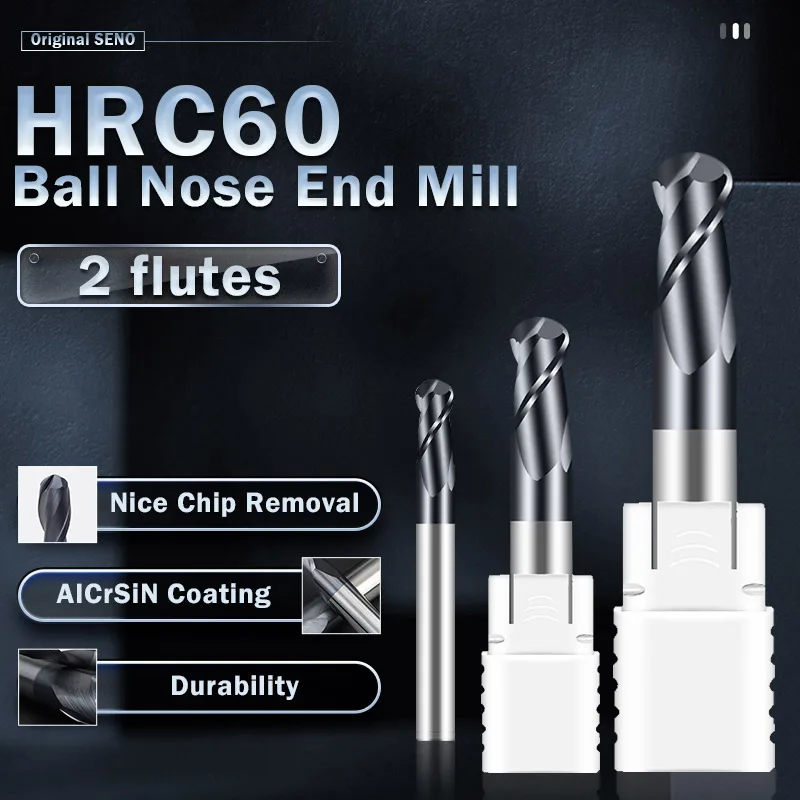 Круглая Концевая фреза из вольфрамовой стали 1/2/3/4/6 мм |