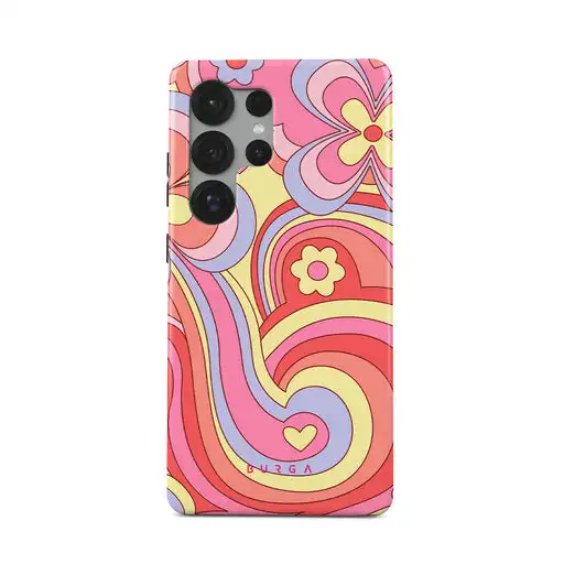 Чехол для телефона BURGA Roller Disco Samsung Galaxy S25 S24 S23 S20 FE Plus Ultra 4G 5G глянцевая пленка