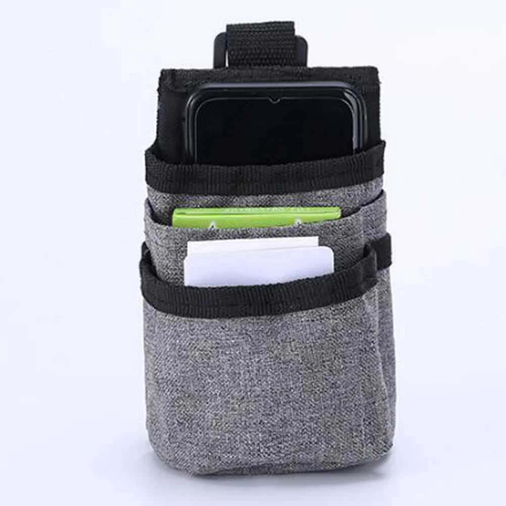 

1pc Oxford Cloth Bag Car Organizer Car Door Storage Bag Car Hanging Hook Pocket Small Items Storage Multi Pocket