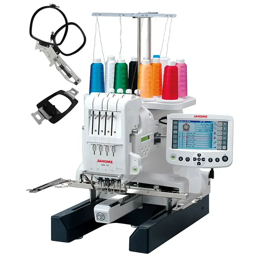 

Janome MB4N Four-Needle Embroidery Machine