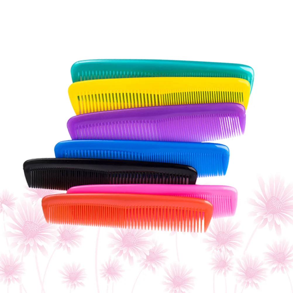

24Pcs Mini Hair Comb Hairdressing Comb Anti-static Hair Comb Travel Portable Hair Comb Mixed Color