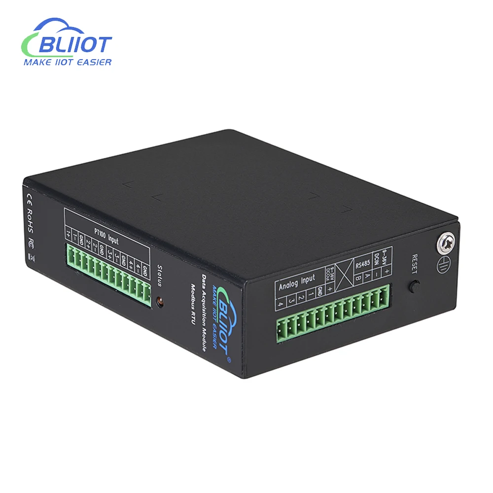 BLiiot Modbus Information Acquisition Module PLC HMI DCS SCADA Support DI DO AI Low power consumption RS485 enlarge