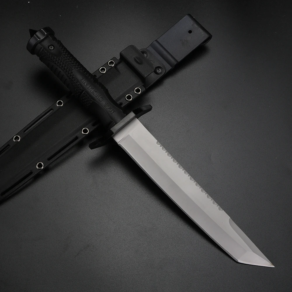 Наружный прямой нож с фиксированным лезвием