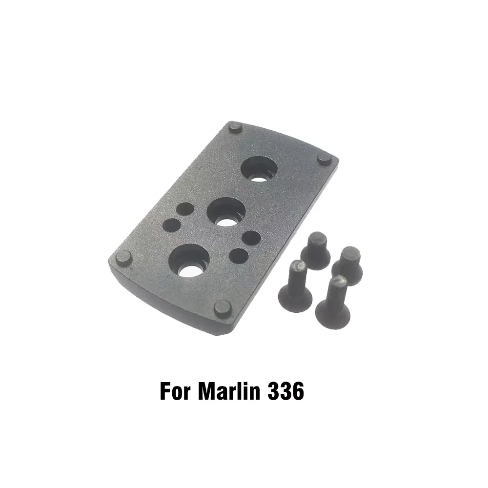 

Optics Red Dot Mounting Plate Base Adapter For Marlin 336 1895 375 444 Model 36 Black