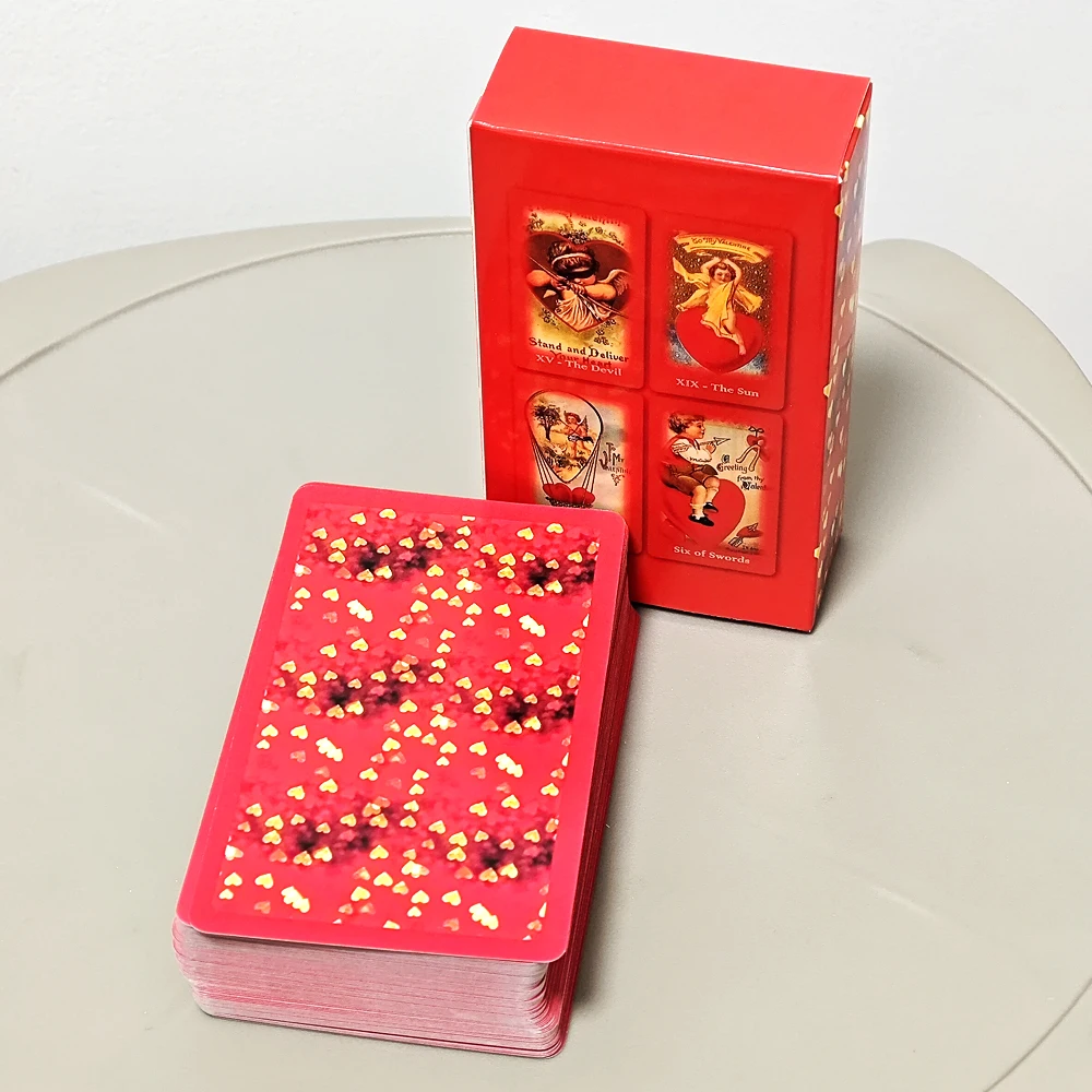 Колода Таро на День святого Валентина 10 3*6 см 78 шт