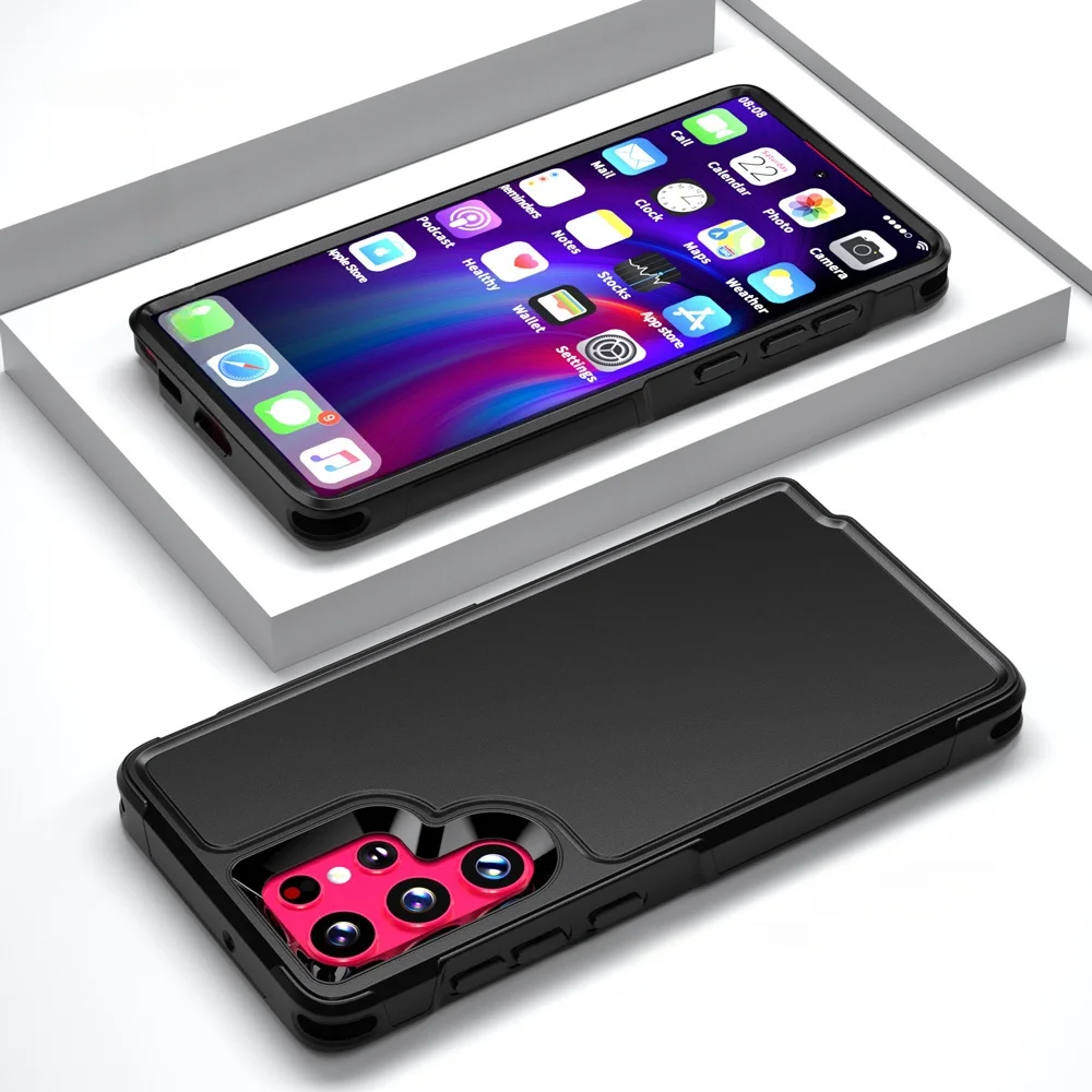 Противоударный чехол для Samsung Galaxy S24 Ultra S23 Plus S22 A55 A15 A54 A14