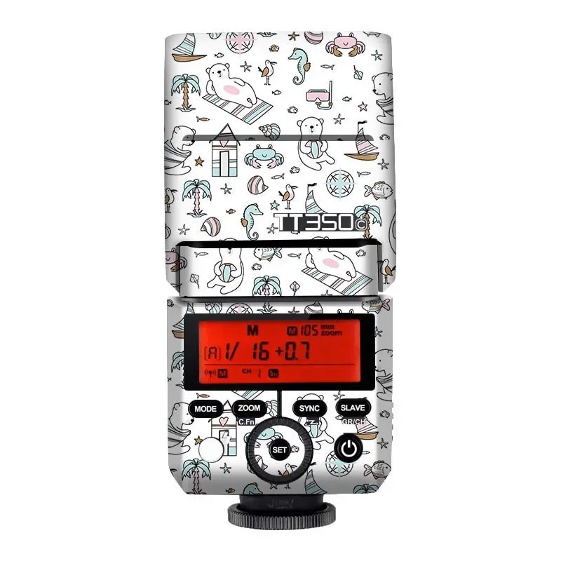 Для Godox TT350C TT350N TT350S TT350F TT350O TT350P наклейка на кожу виниловая пленка для вспышки камеры защитная наклейка пальто TT350 (art.: 3920ccd05a2cd) - 3920ccd05a2cd