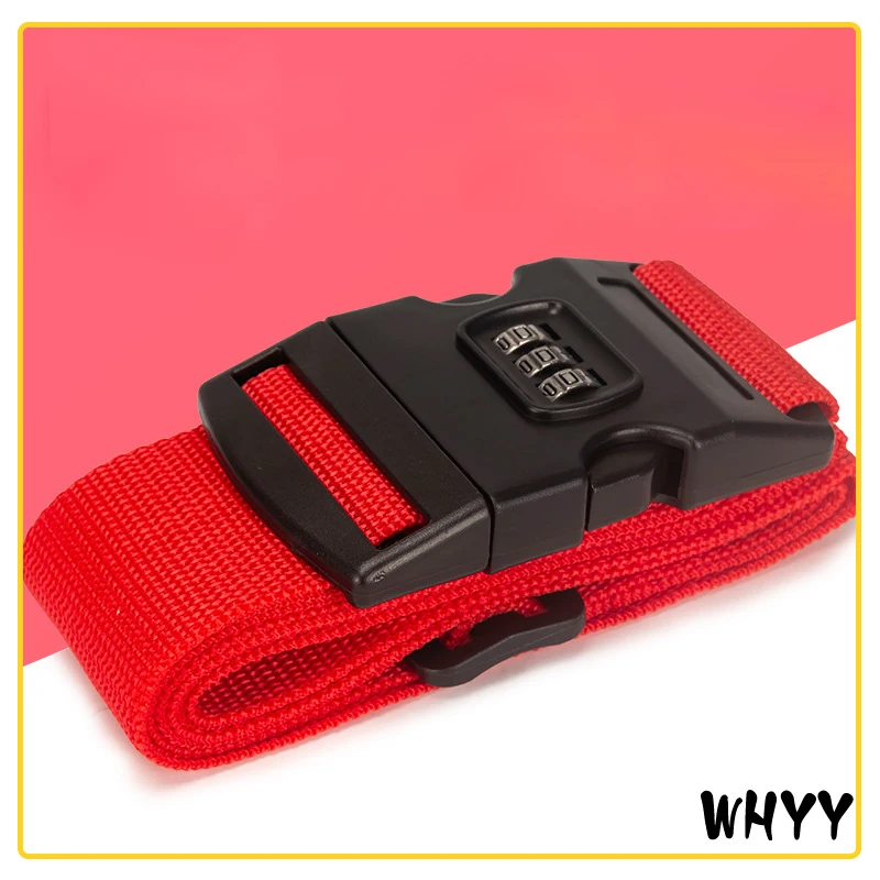 

Travel Luggage Strap Adjustable Password Lock Packing Belt Baggage Secure Lock Anti-theft Luggage Strap Bundling Belt