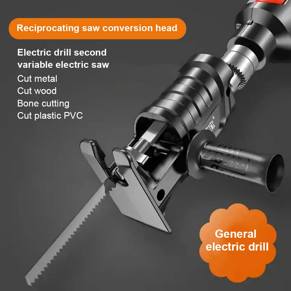 

Electric Drill Electric Saws Reciprocating Saw Adapter Accessory Electric Saws Drill To Jig Saws Wood Cutting Woodworking Tools