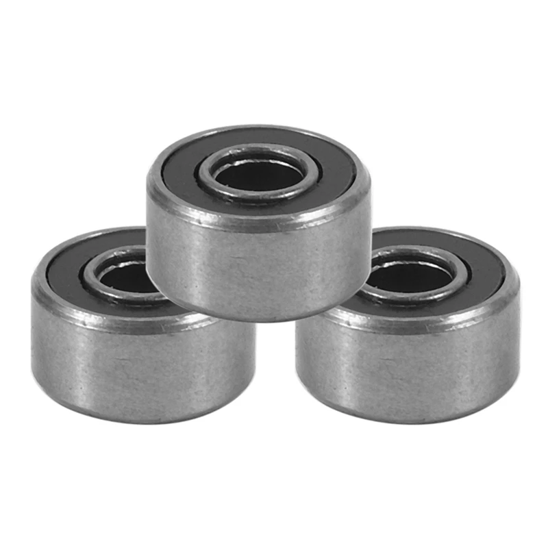 

693RS 3Mmx8mmx4mm Double Sealed Miniature Deep Groove Ball Bearing 200Pcs