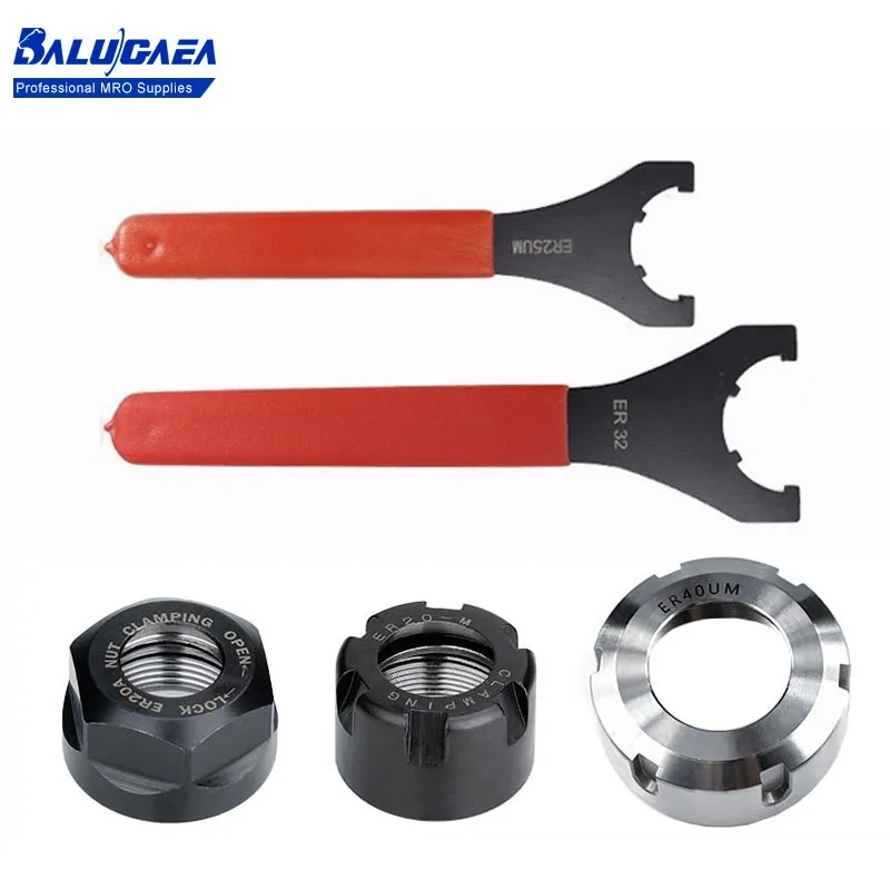 

Type Wrench ER11/ER16/ER20/ER25/ER32 Spanner for ER Nut M/UM Type Wrench A/M/UM Type ER Collet Chuck Nut For CNC Lathe Tool