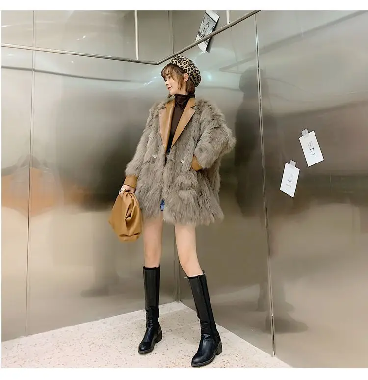 Winter Coat for Women 2022 Fur Coat Women Jacket Women Faux Fur Coat Warm Thicken Fur Jackets for Women Korean Trench Coats
