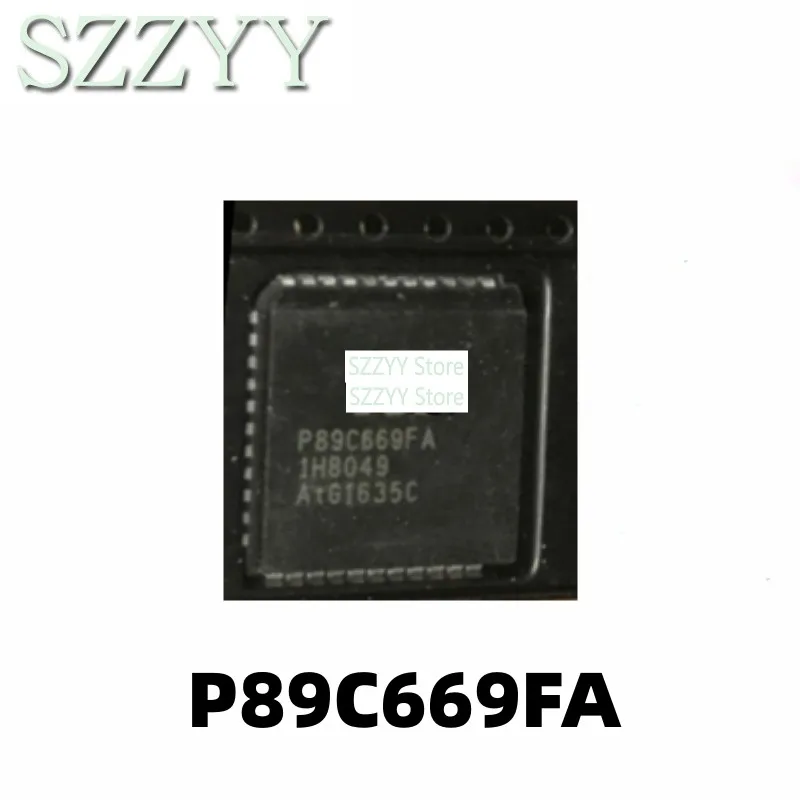 Встроенный IC-чип P89C669 P89C669FA PLCC44, 1 шт.