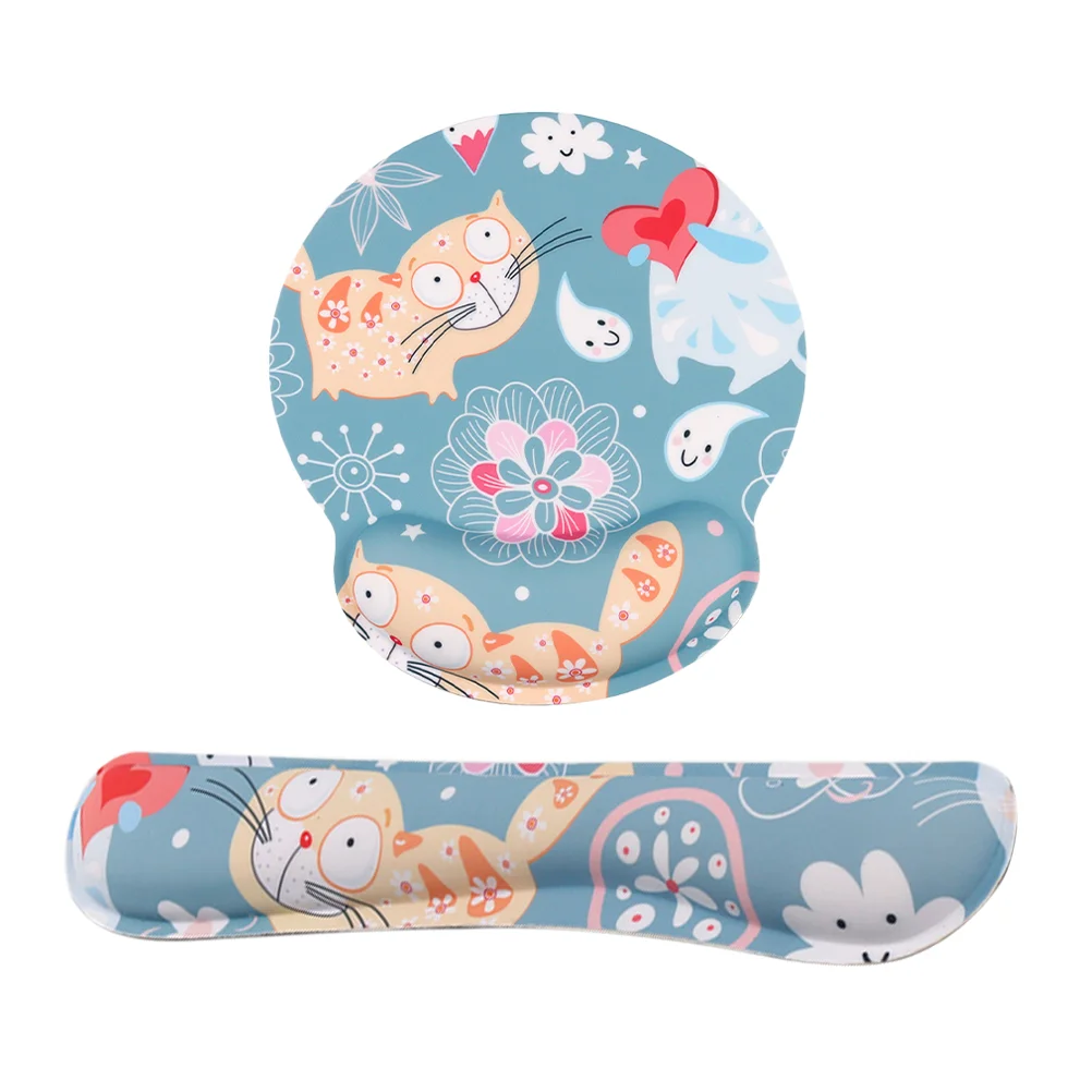 

Pad Keyboard Wristsupporthand Rest Cartoon Gamingoffice Rests Cushion Computer Typingnon