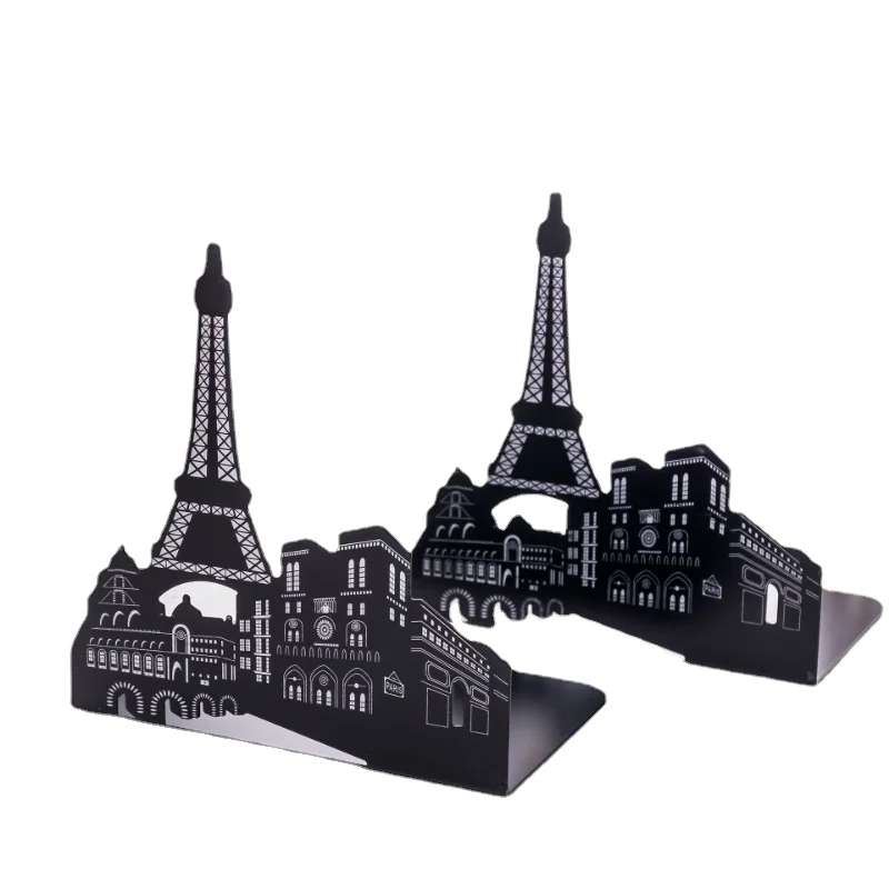 

2023 latest fashion ideas book accessories world famous architectural styles book stopper office accessories book organizer
