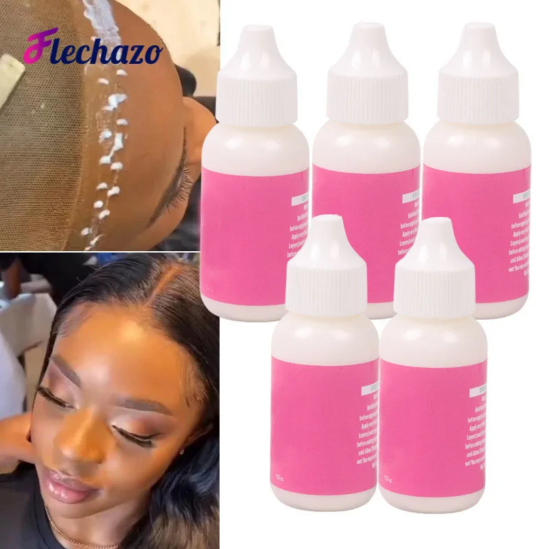 Strong Keep Wig Glue Waterproof Extra Hold Super Sticky And Sweatproof Front Lace Wig Glue White Color Cold Glue For Wigs