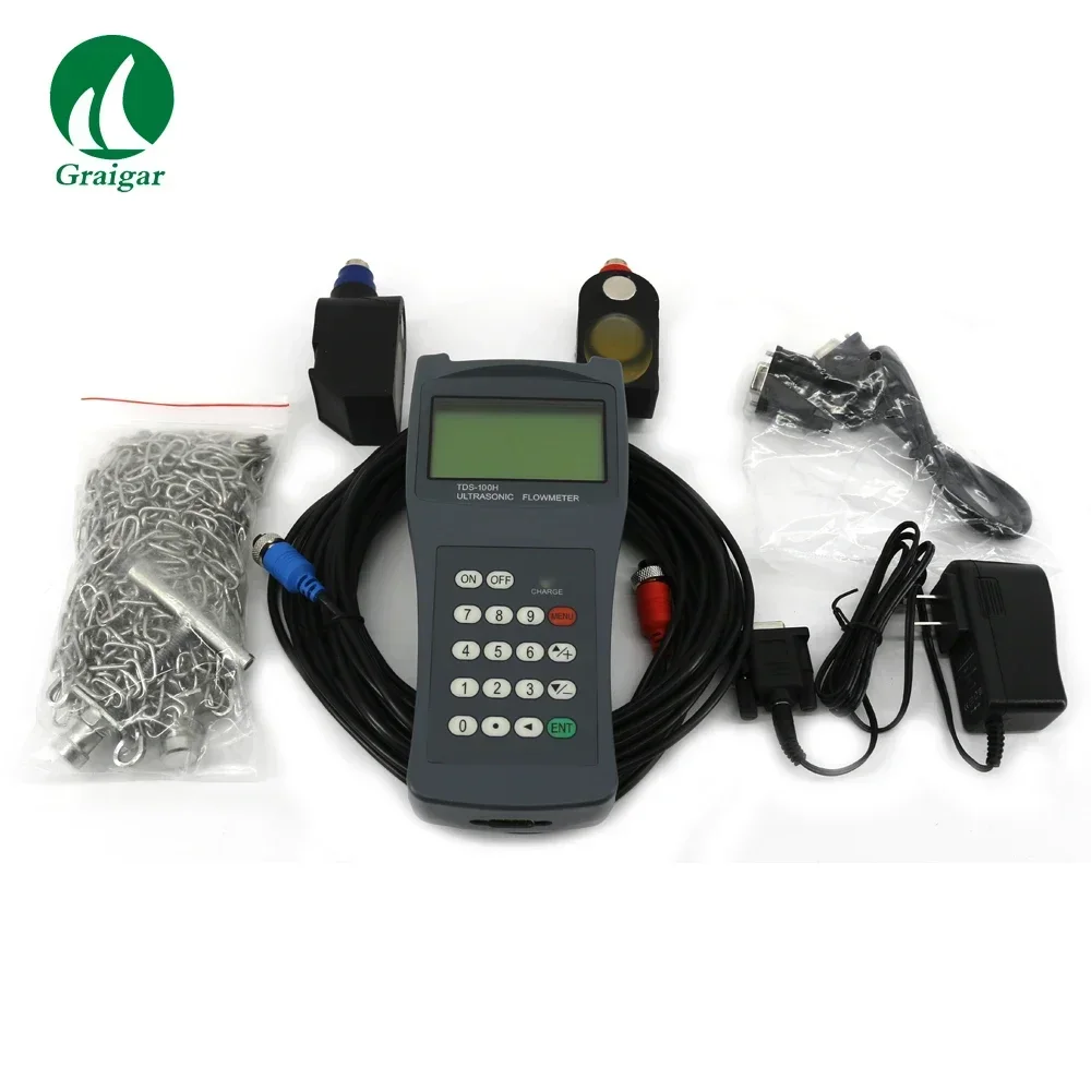 TDS-100H-M2 Портативный ультразвуковой расходомер жидкости DN50-700 мм