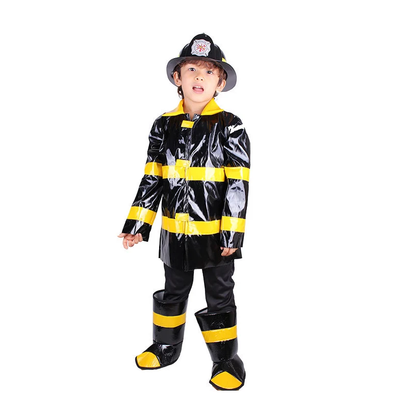 

Детская Униформа на Хэллоуин, костюм для ролевых игр, представлений, огня