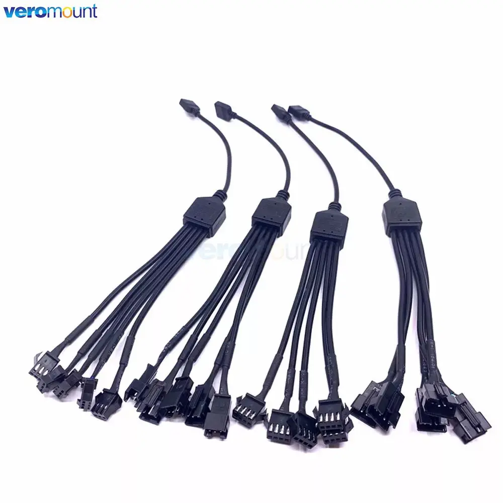 Адаптер MB RGB AURA SYNC JST SM, 30 см, кабель передачи на 12 В, 4 контакта, RGB или 5 В, 3 контакта, ARGB JST, 3 контакта, SM3P, SM4P, провод, штекер, гнездо (art.: 3920bef9b8d4e) - 3920bef9b8d4e