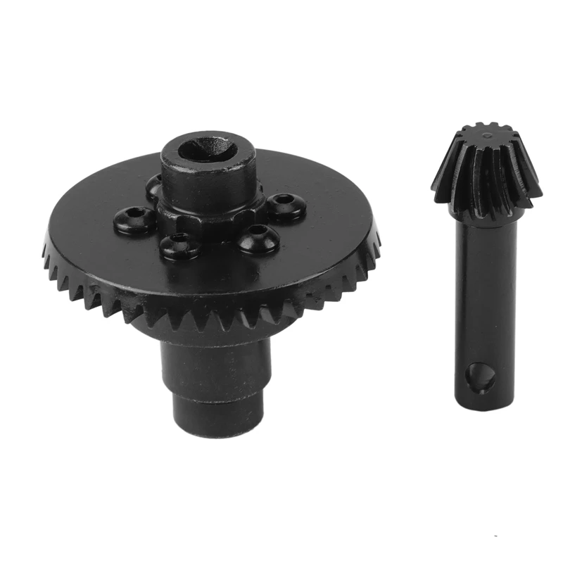 

12T 43T Metal Steel Helical Bevel Axle Gear Pinion Gear Set for Axial SCX6 1/6 RC Crawler Car Upgrade Parts Accessories