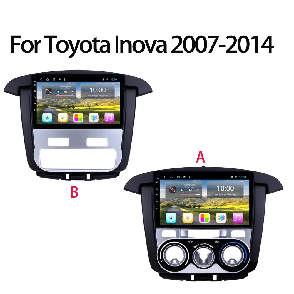 Автомобильный GPS-навигатор Android 11 для Toyota Inova 2007-2014 автомобильный радиоприемник
