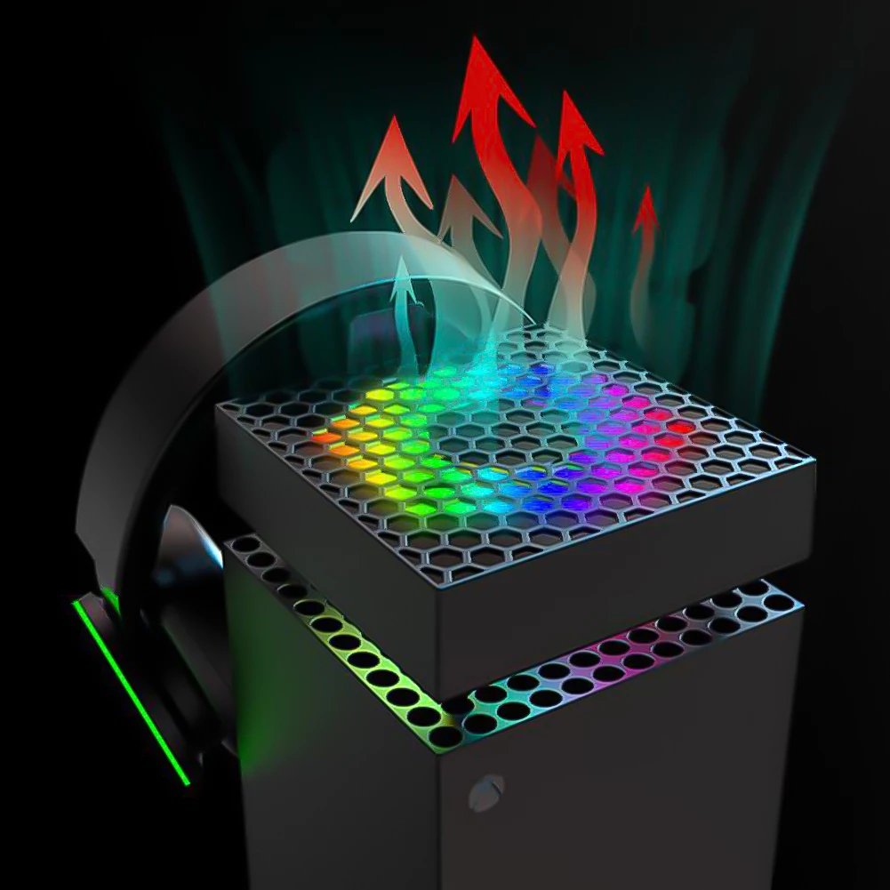 Зарядная док-станция RGB с подставкой для наушников ручка игрового контроллера