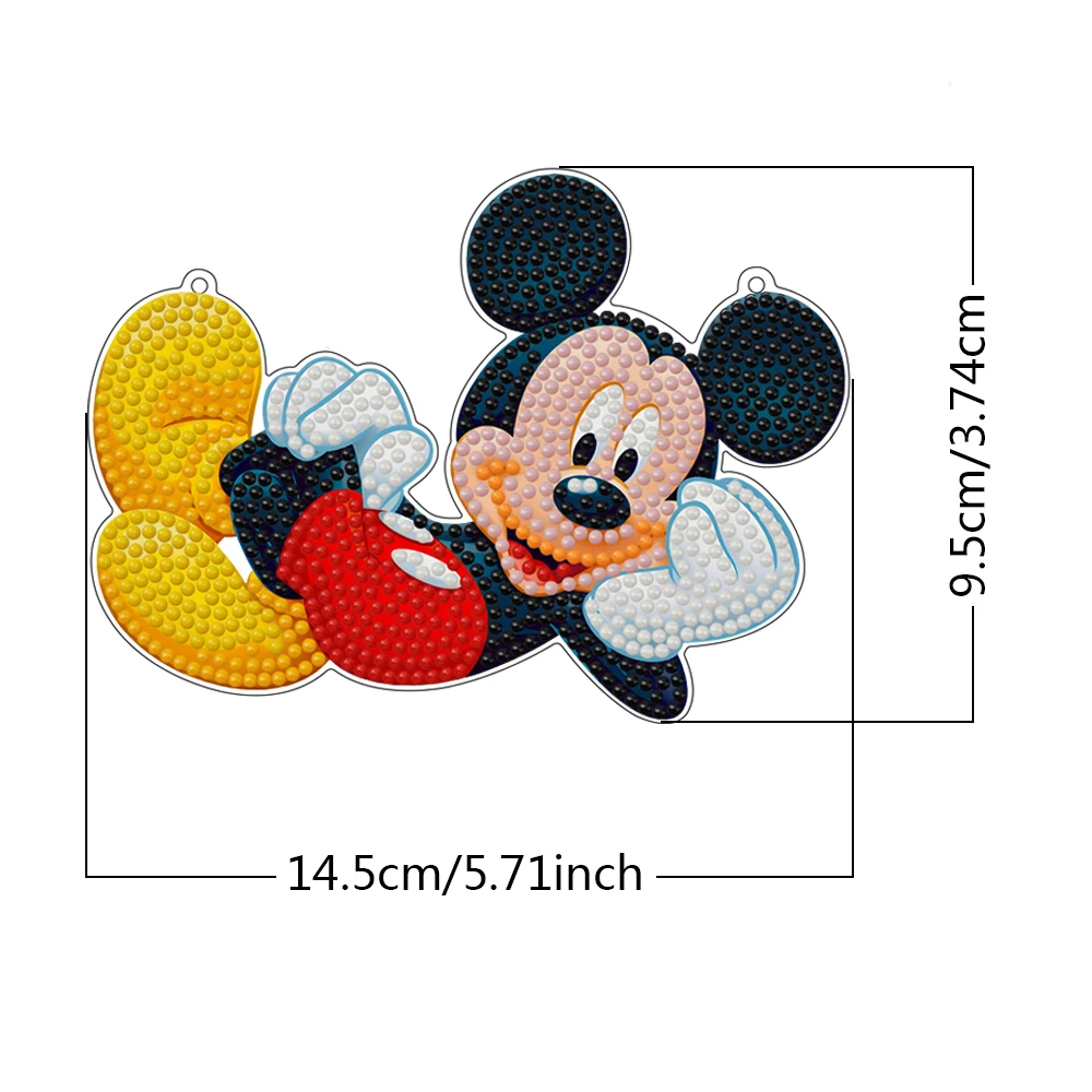 Алмазная живопись Микки Маус из мультфильма Disney 5D Ловца солнца украшение для