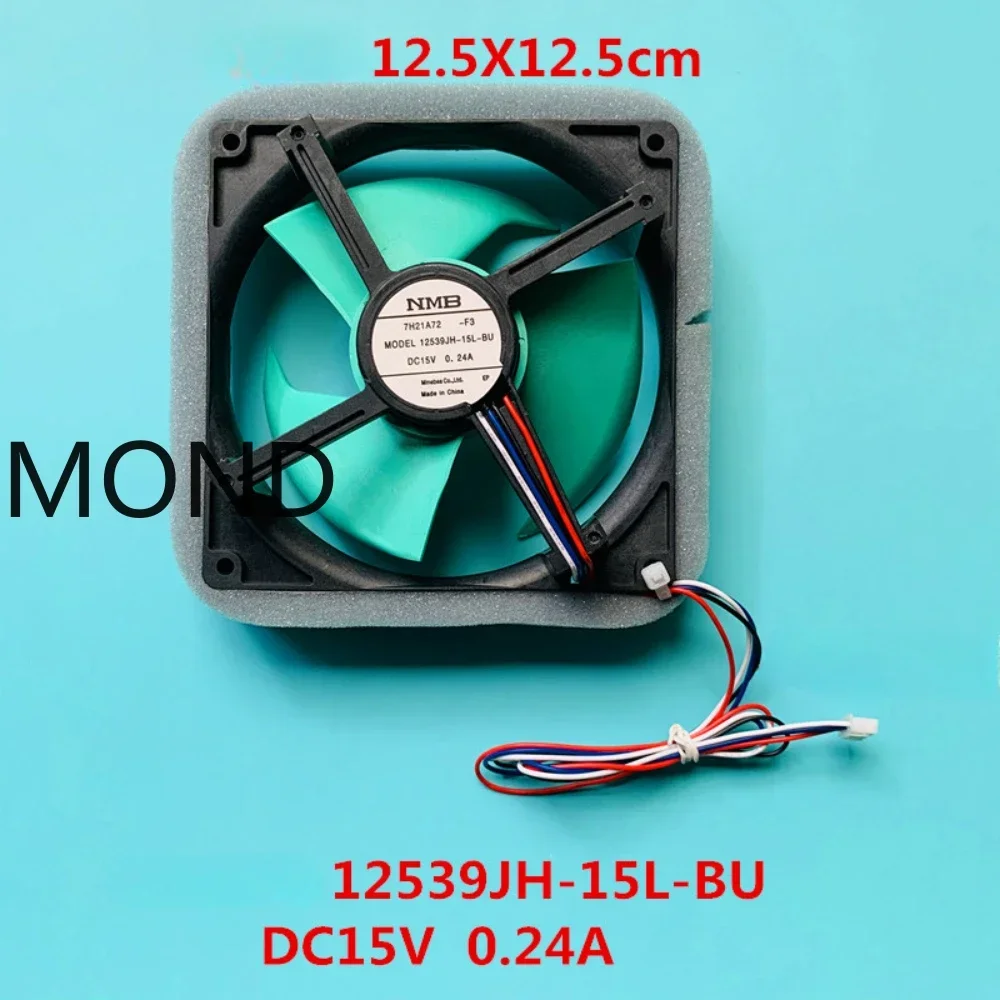 12539JH-15L-BU Вентилятор охлаждения холодильника NMB NMB-MAT для Haier Panasonic Meiji DC15V 0.24A 12 см