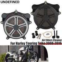 air filters for harley touring street glide road king dyna fxdls softail motorcycle air cleaner intake cnc system kits aluminum