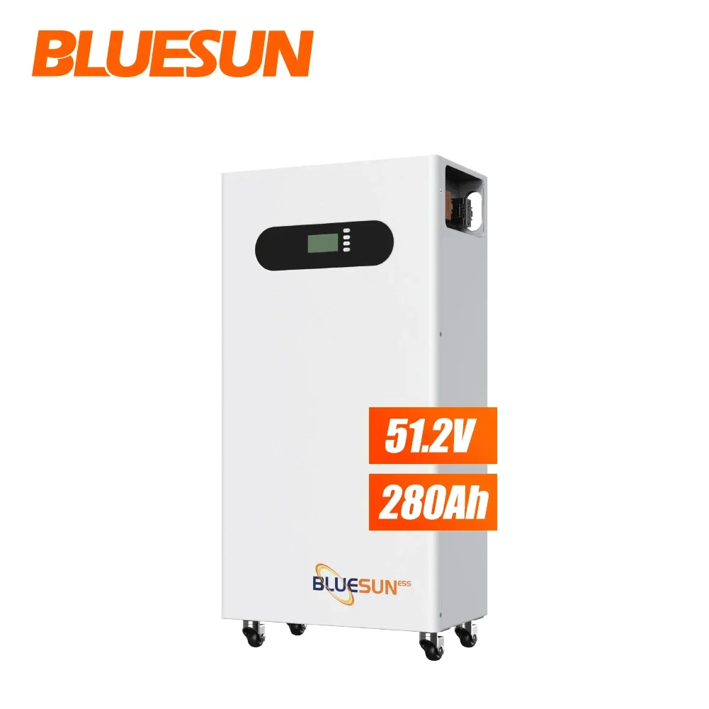 Bluesun 48v 200ah 280ah Lifepo4 литиевая батарея 51 2V 14Kwh солнечная для системы хранения энергии