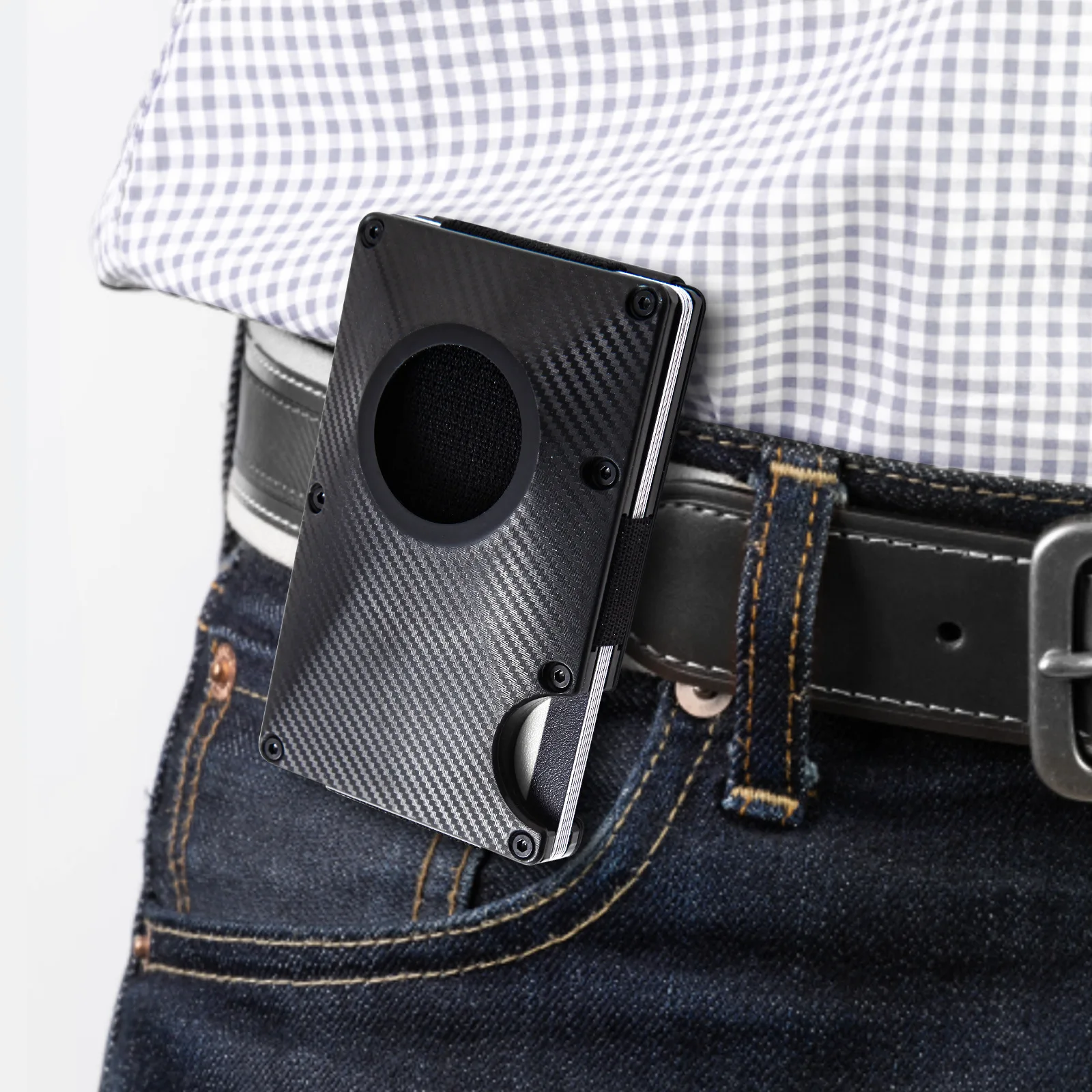 Card Holders For Men Plastic Aluminium Solid Casual Multifunctional Unisex No Zipper Card Id Holders Wallet Men New Arrival