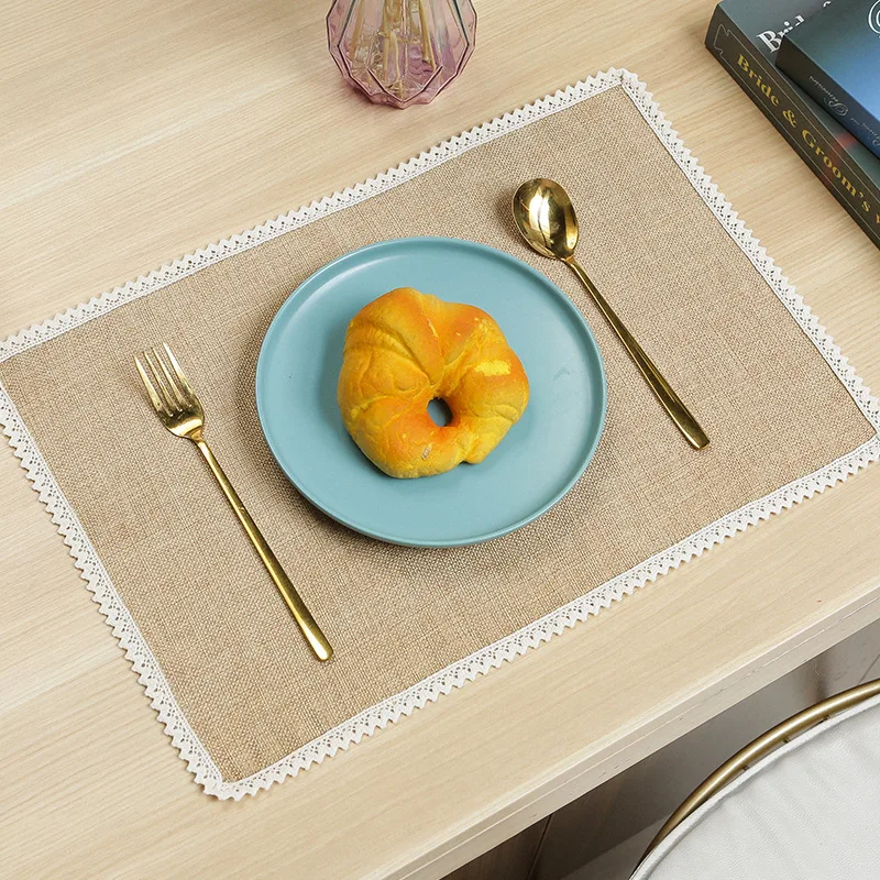 

Placemats for Dining Table 45X30cm Wipeable Washable Modern Outdoor Placemats for Kitchen Table Indoor Valentine's Decorations