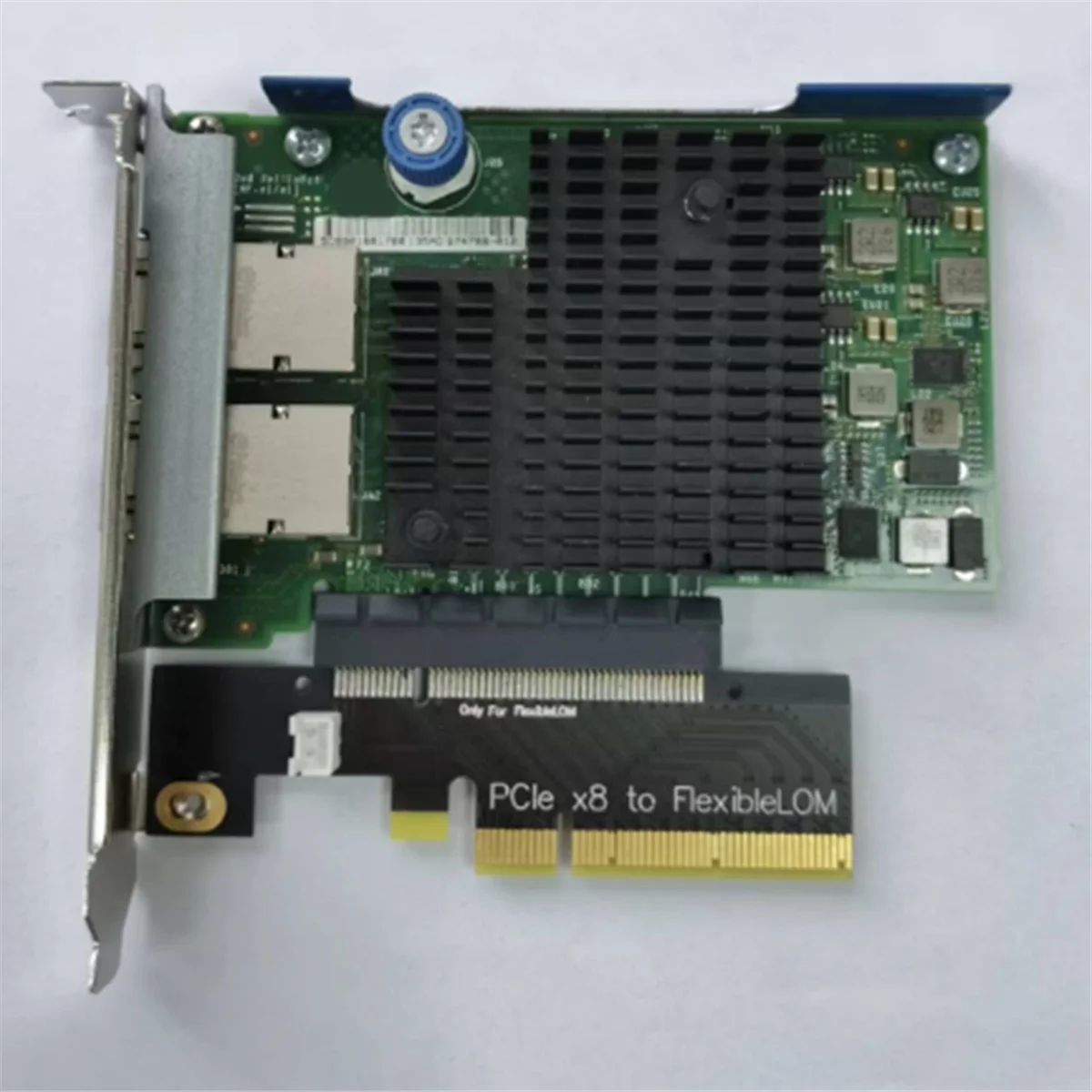 Для HP 561FLR-T X540-T2 10Gb Dual-Port 10-Gigabit Network Card 700697-001 701525-001 PCIe X8 Riser Card(B)