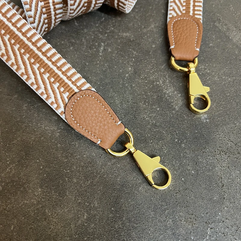 1-inch Wide Latest Canvas Belt Shoulder Strap Is Applicable To Kelly Bag Picotin Bag Shoulder Strap Accessories Steel Buckle