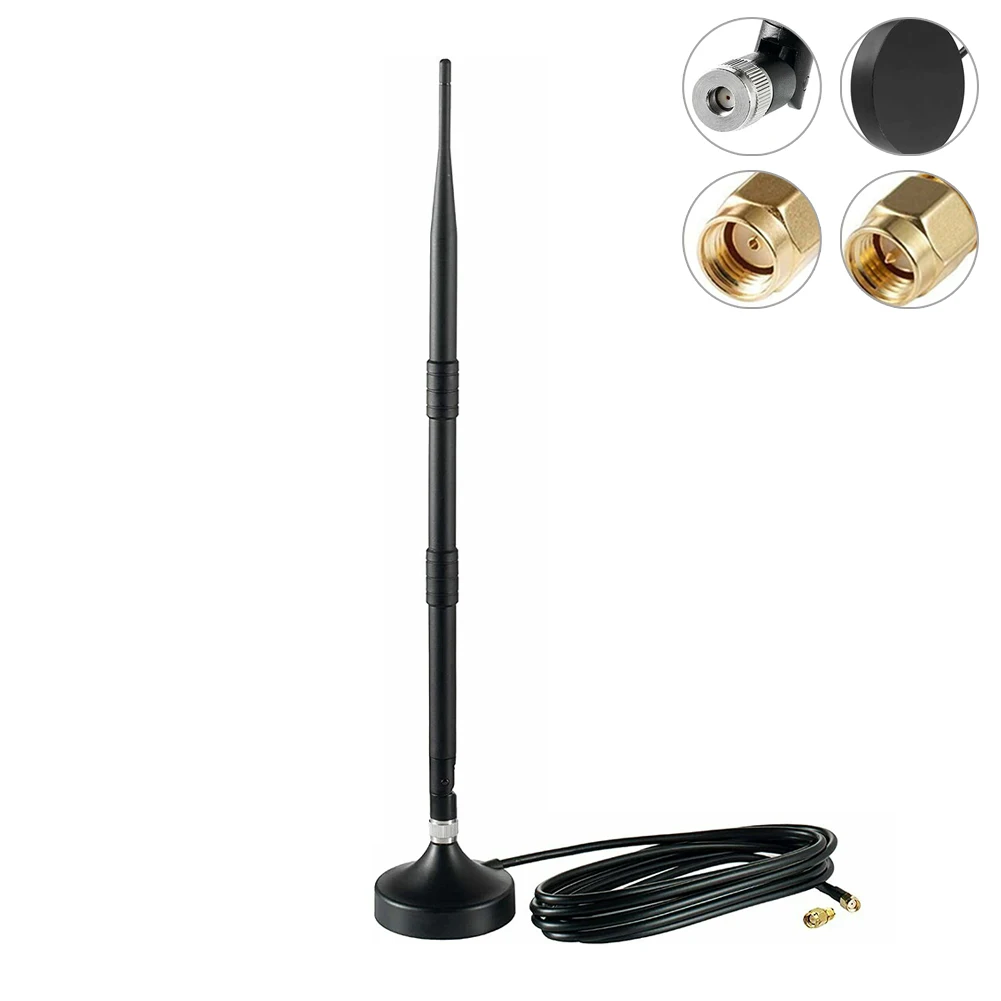 

8dBi Indoor Antenna Helium Hotspot Miner & Magnet Base For RAK Nebra Bobcat RP-SMA Male Connector 42CM Antenna