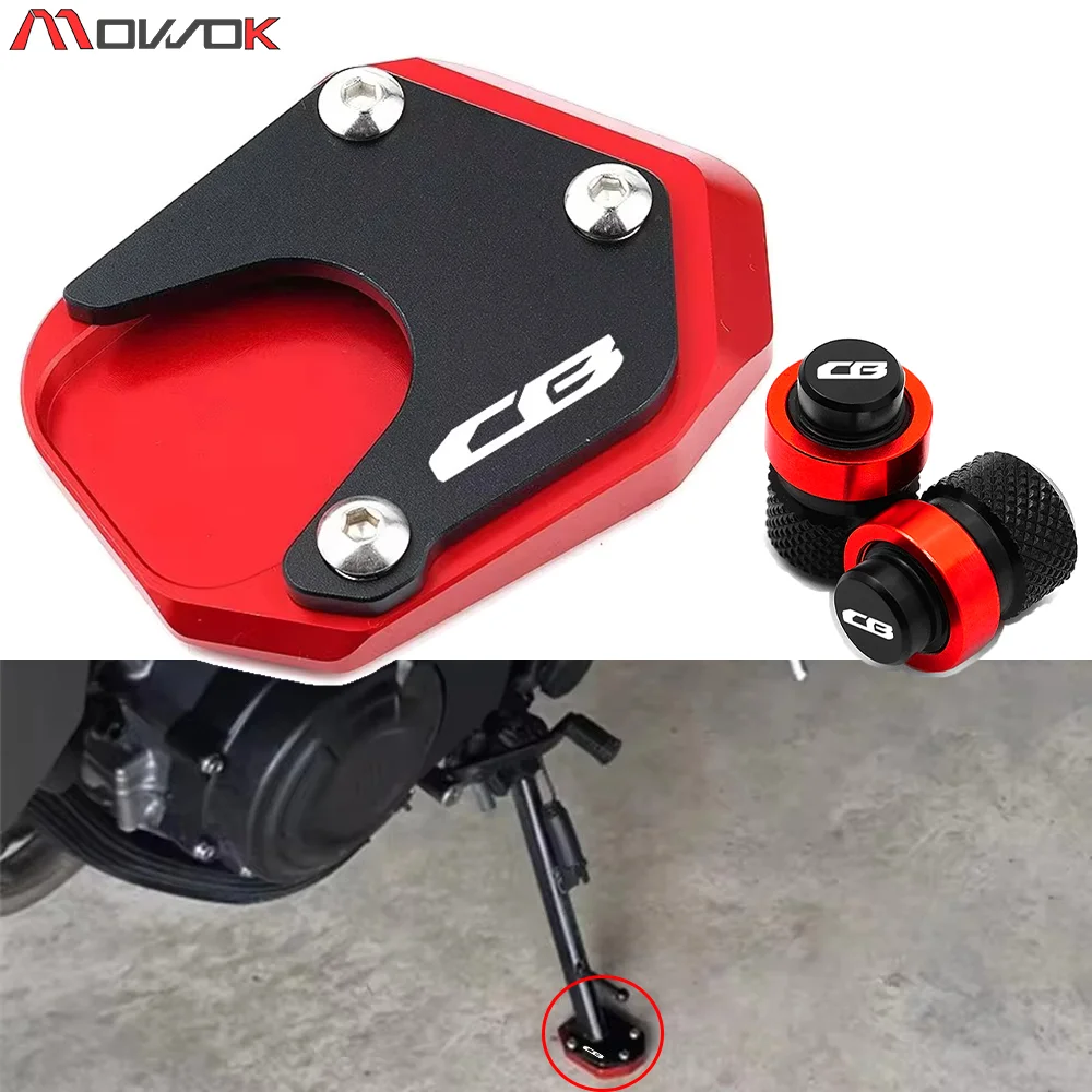 Для HONDA CB650R CB500X CB500F CB125R CB300R CB400X аксессуары для мотоциклов подставка ног боковая