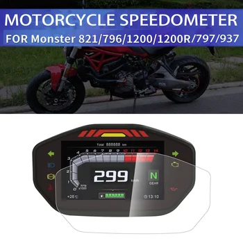 For DUCATI Monster 796 797 821 937 1200 1200R Motorcycle Speedometer Guard Cluster Scratch Protection Film Screen Protector