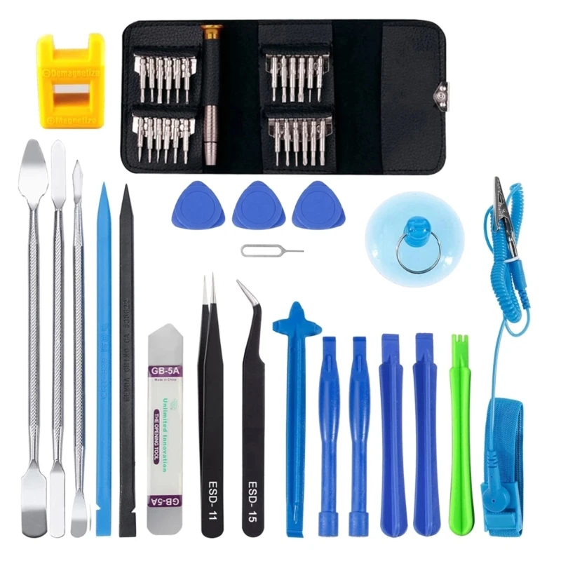 

46 in 1 Practical for CROWBAR Pry Mobile-Phone Screen Opening Repair Tool for La