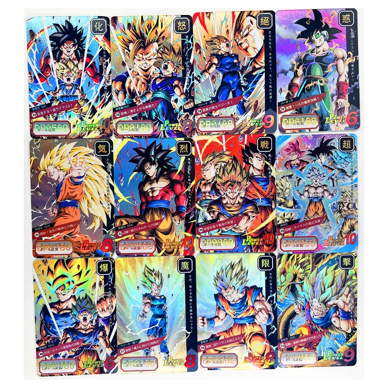 27 шт./компл. Dragon Ball Z GT суперсайянские герои Боевая карточка ультра инстинкт Гоку
