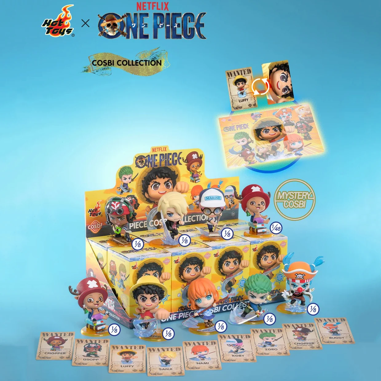 НОВИНКА: Оригинальные фигурки Hot Toys COSBABY: Луффи, Зоро, Нами (серия Blind Box) – декоративные настольные украшения, коллекционные сувениры (art.: 3920d7e42e61b) - 3920d7e42e61b