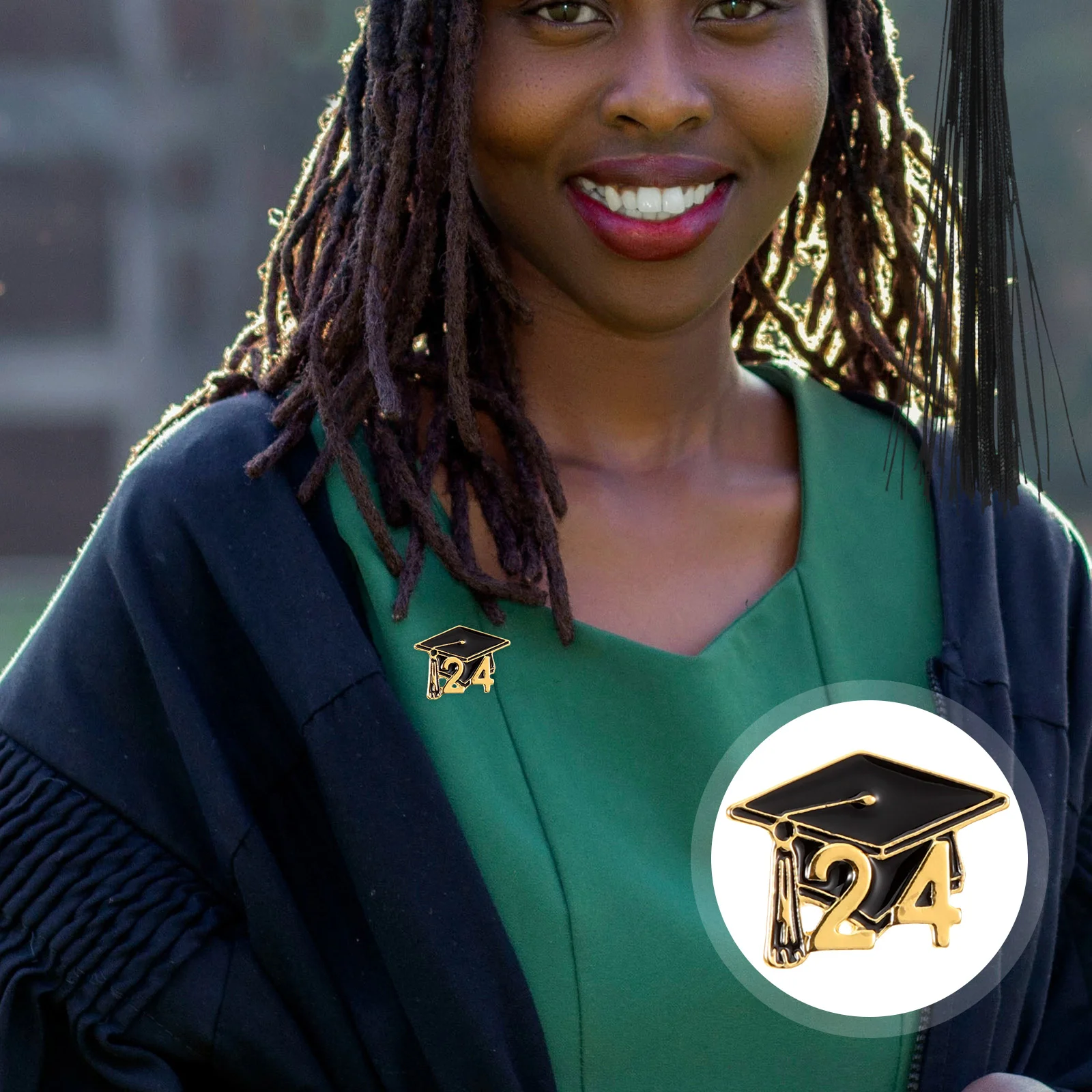 2 шт. декоративные булавки на выпускной