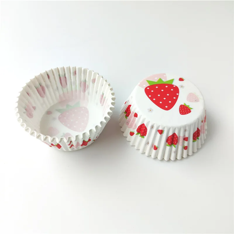 

Бумажные стаканчики для кексов, 100 шт., смешанный цвет