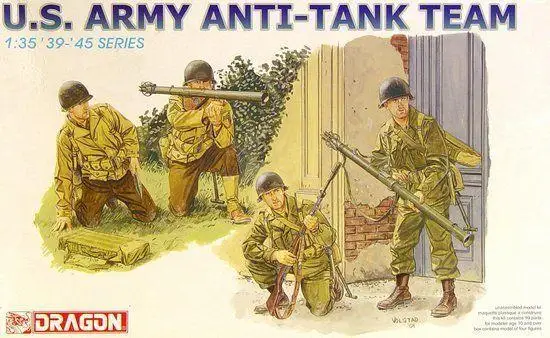 

DRAGON 6149 1/35 Scale U.S. Army Anti-Tank Team
