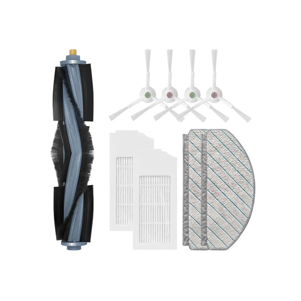 

Replacement for T10 PLUS Robot Vacuum Cleaner Spare Parts Main Side Brush Hepa Filter Mop Rag