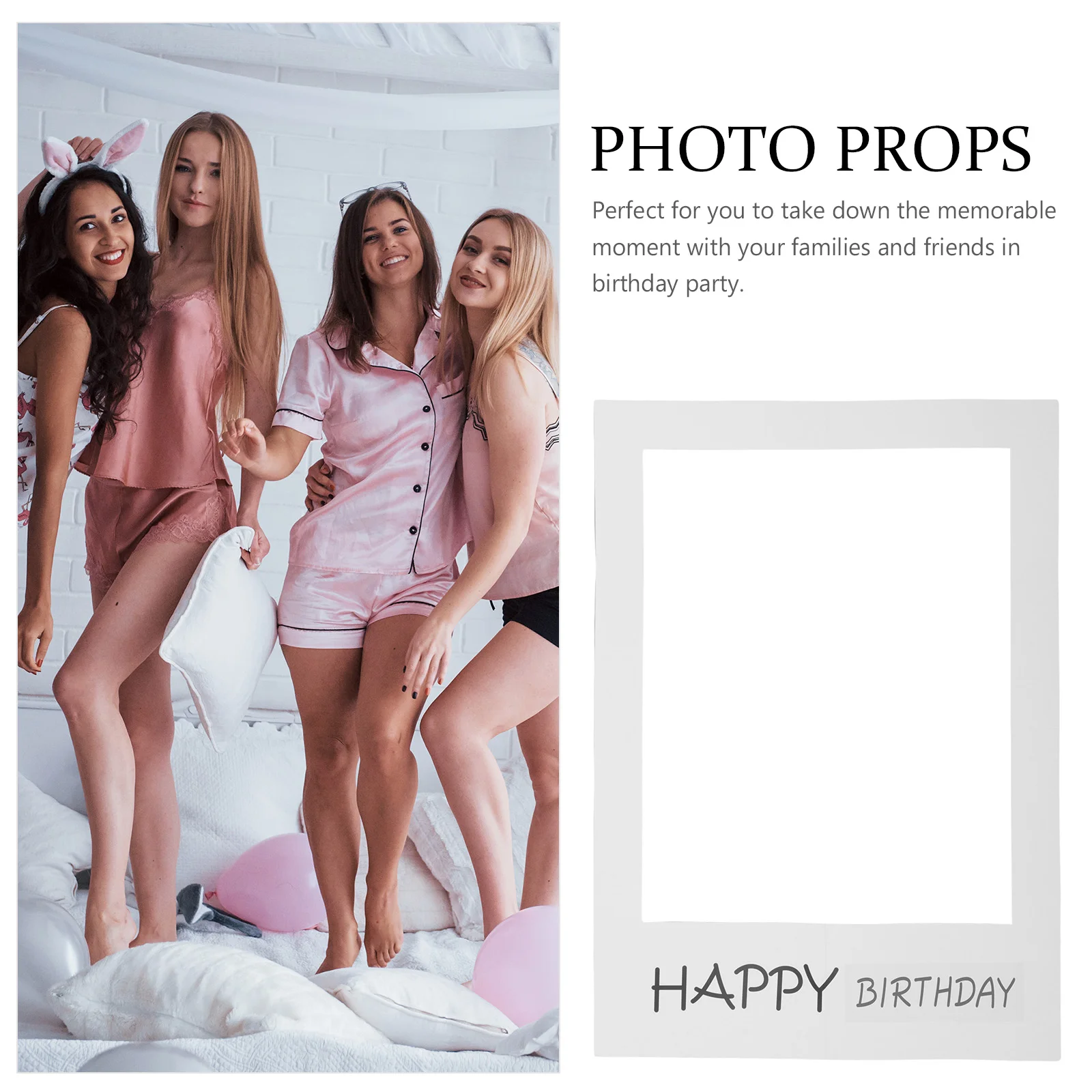 Реквизит для фотосессии с днем рождения вырез выпускного вечера специальные