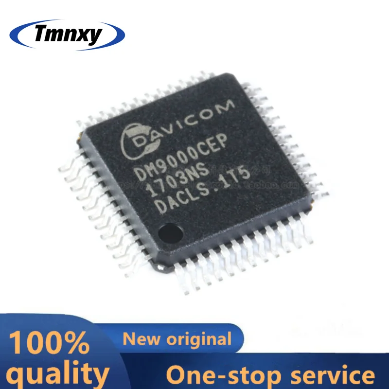 

Original Genuine DM9000CEP LQFP-48 Industrial Grade Ethernet Controller IC Chip