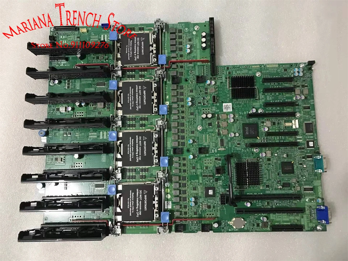 

Server Motherboard for DELL PowerEdge R910 4U Rack Server P658H P703H NCWG9 HV8Y2 JRJM9 KYD3D