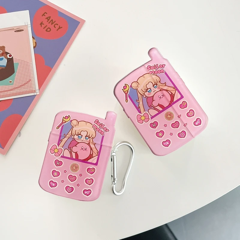 

Funny Cute Cartoon Girl Earphone Headset Accessory Soft Case For Airpods 1 2 Pro 3 Protective Wireless Bluetooth Headset Cover
